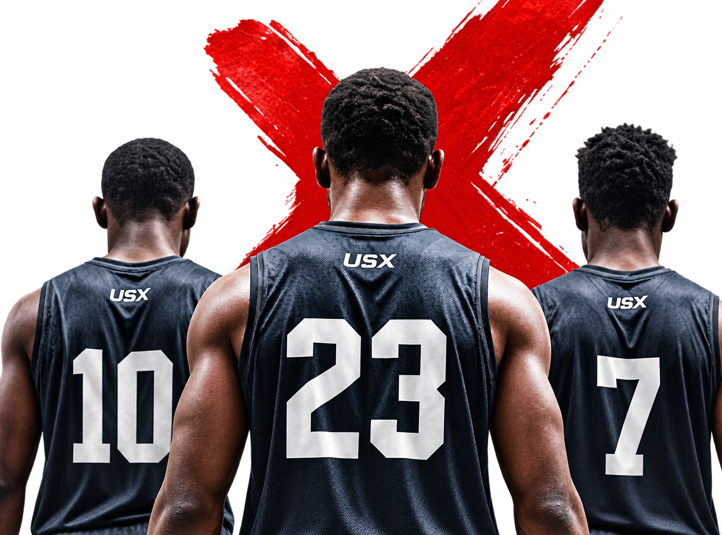 USX Custom Basketball Jerseys 10, 23, 7