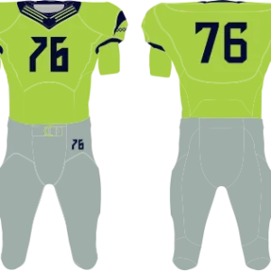 Football Uniform Green Gray